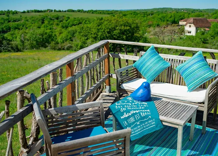 Luksusowy namiot Noct Enbulle Cabrerets